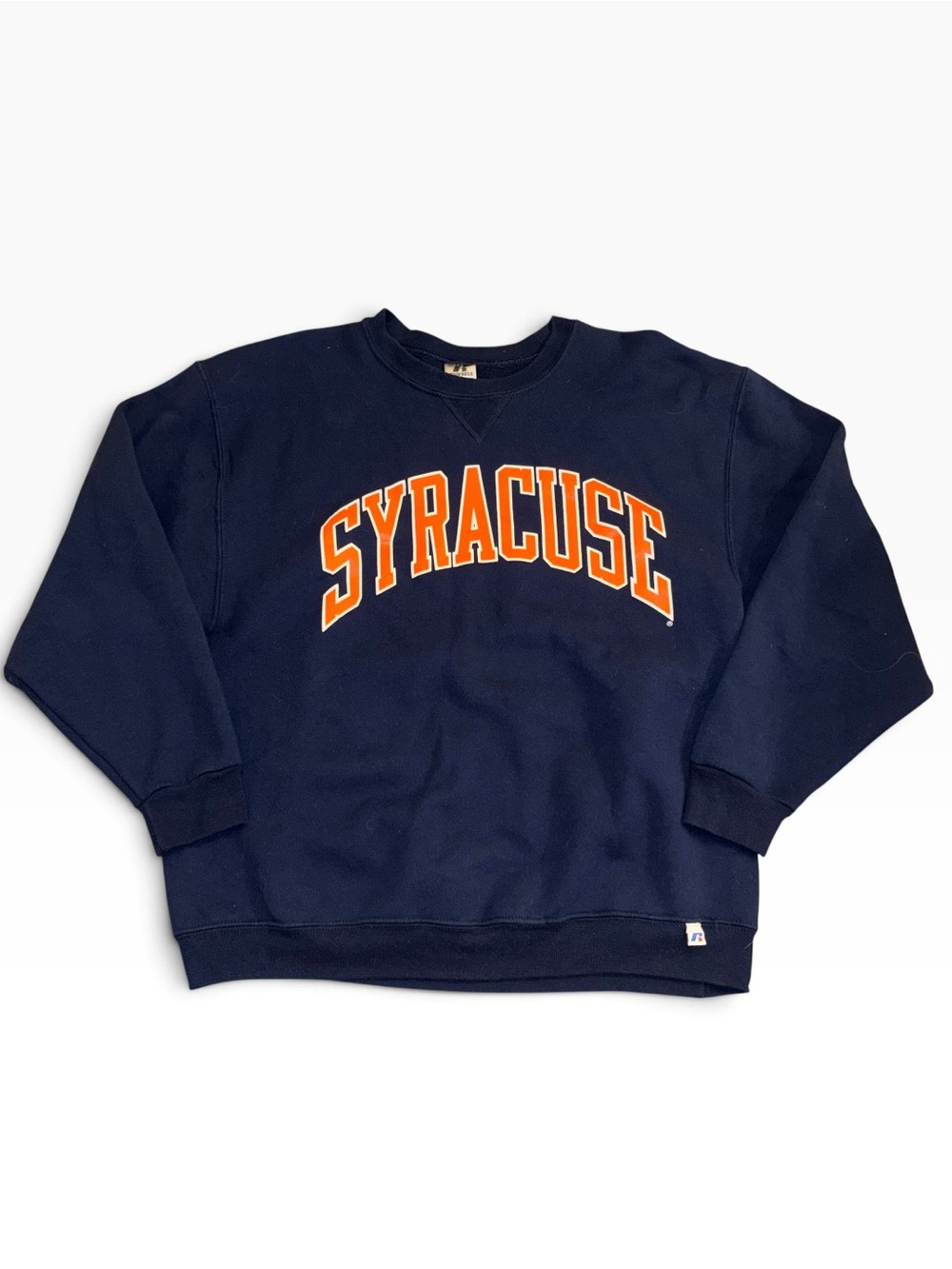 Russell Syracuse Size Large Crewneck